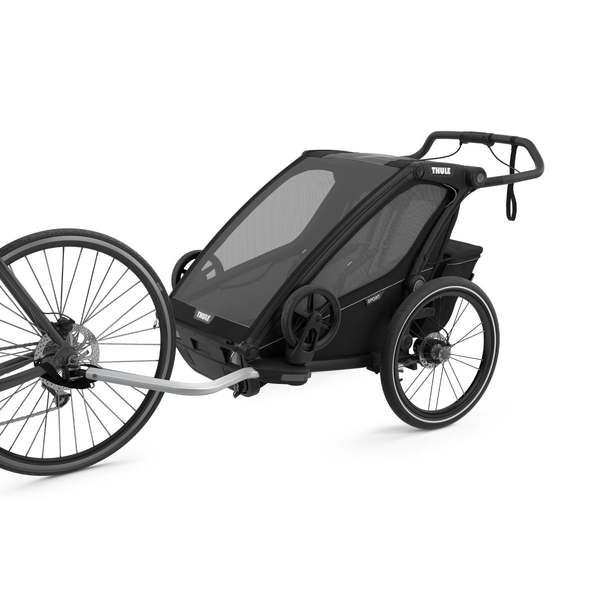 Thule chariot sales cougar bike attachment